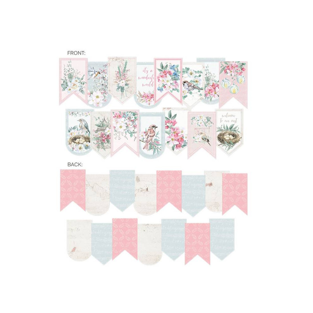 Banerek papierowy die-cut - Piątek Trzynastego - Birdhouse