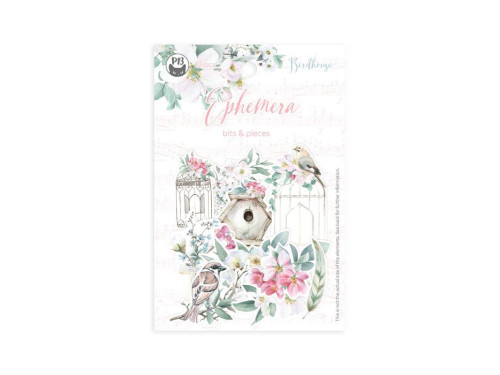 Zestaw elementów Ephemera - Piątek Trzynastego - Birdhouse, 12 szt.