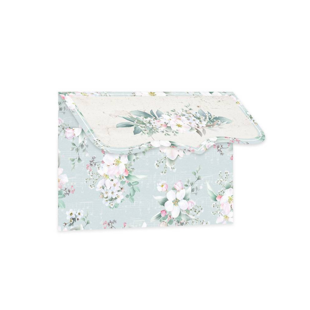 Set of mini envelopes 9 x 12 cm - Piątek Trzynastego - Birdhouse, 5 pcs.