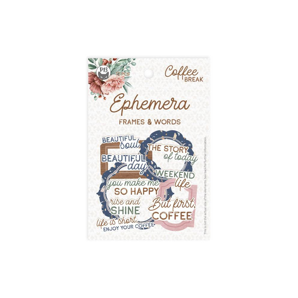 Frames & Words - Piątek Trzynastego - Coffee Break, 12 pcs.