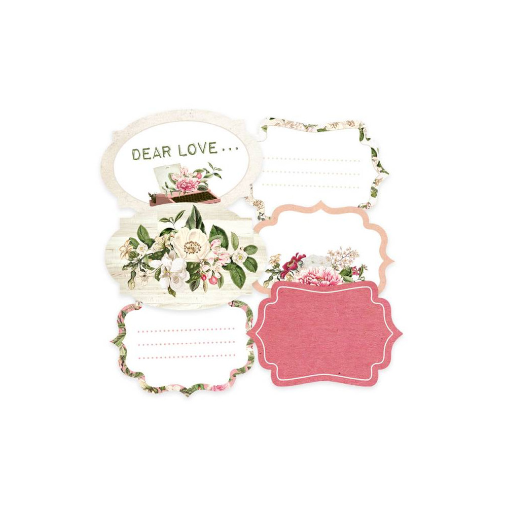 Zestaw tagów - Piątek Trzynastego - Dear Love 04, 6 szt.