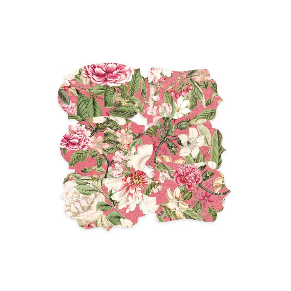 Decorative tags - Piątek Trzynastego - Dear Love 04, 6 pcs.