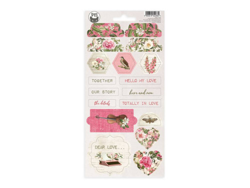 Set of cardboard stickers - Piątek Trzynastego - Dear Love 03