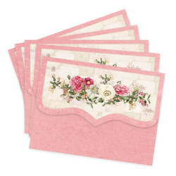 Set of mini envelopes 9 x 12 cm - Piątek Trzynastego - Dear Love, 5 pcs.
