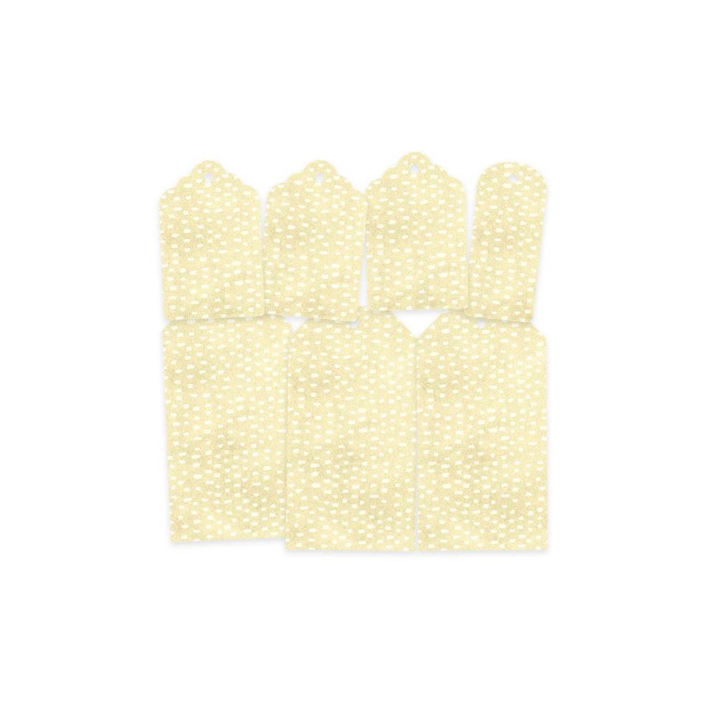 Tags set - Piątek Trzynastego - Flowerish 03, 7 pcs.