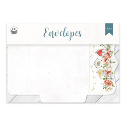 Set of mini envelopes 9 x 12 cm - Piątek Trzynastego - Farm Sweet Farm, 5 pcs.