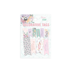 Decorative tags - Piątek Trzynastego - Have Fun, 10 pcs.