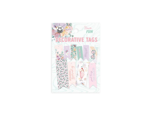 Decorative tags - Piątek Trzynastego - Have Fun, 10 pcs.