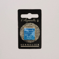 Farba akwarelowa w półkostce l’Aquarelle - Sennelier - 322, Royal Blue