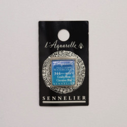 l’Aquarelle watercolor paint half pan - Sennelier - 344, Cinereous Blue