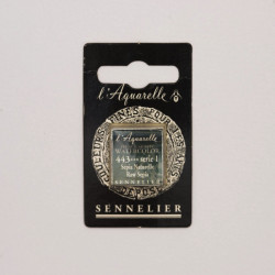 Farba akwarelowa w półkostce l’Aquarelle - Sennelier - 443, Raw Sepia