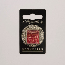 Farba akwarelowa w półkostce l’Aquarelle - Sennelier - 499, Perylen Brown