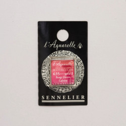 Farba akwarelowa w półkostce l’Aquarelle - Sennelier - 635, Carmine
