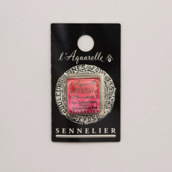 Farba akwarelowa w półkostce l’Aquarelle - Sennelier - 679, Quinacridone Red