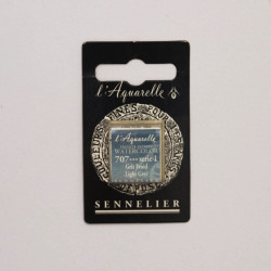 Farba akwarelowa w półkostce l’Aquarelle - Sennelier - 707, Light Grey