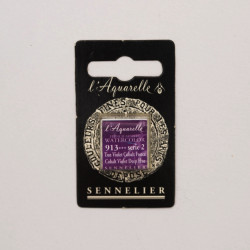 Farba akwarelowa w półkostce l’Aquarelle - Sennelier - 913, Cobalt Viole Deep Hue