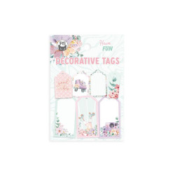 Decorative tags - Piątek Trzynastego - Have Fun, 7 pcs.