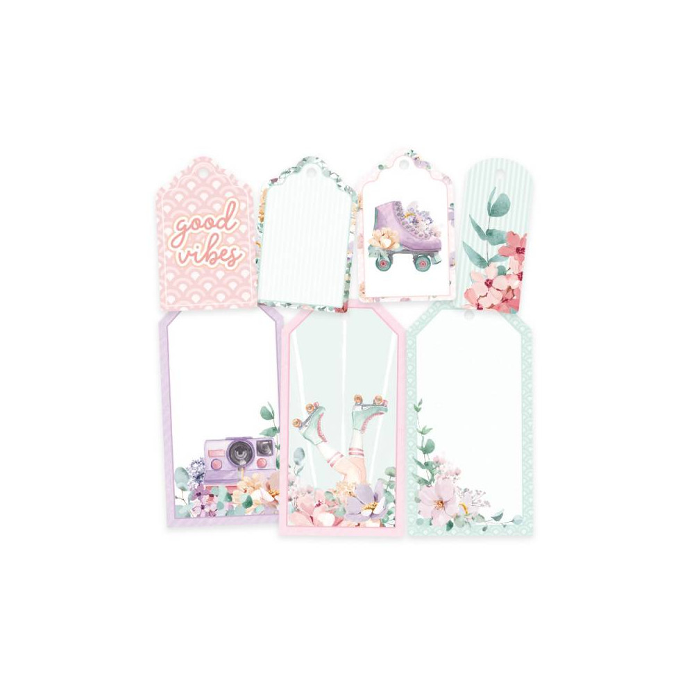 Decorative tags - Piątek Trzynastego - Have Fun, 7 pcs.