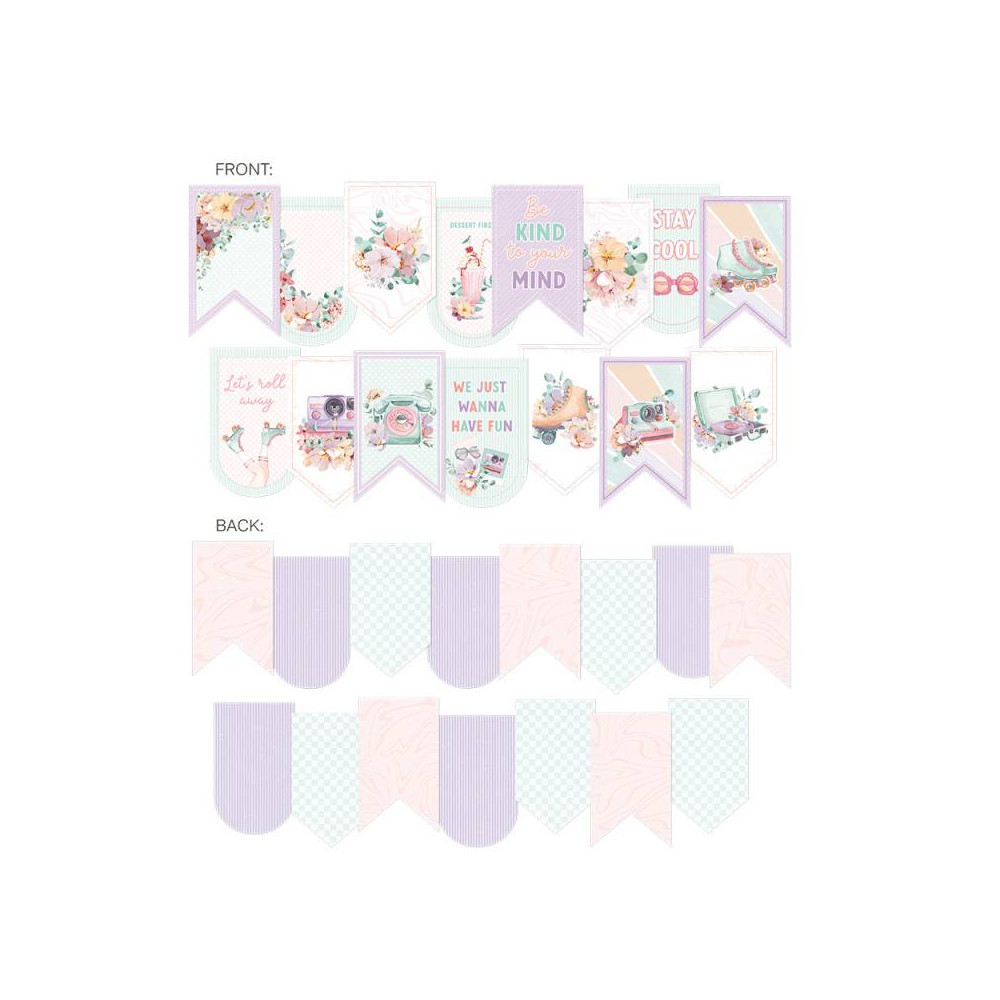 Paper die-cut garland - Piątek Trzynastego - Have Fun