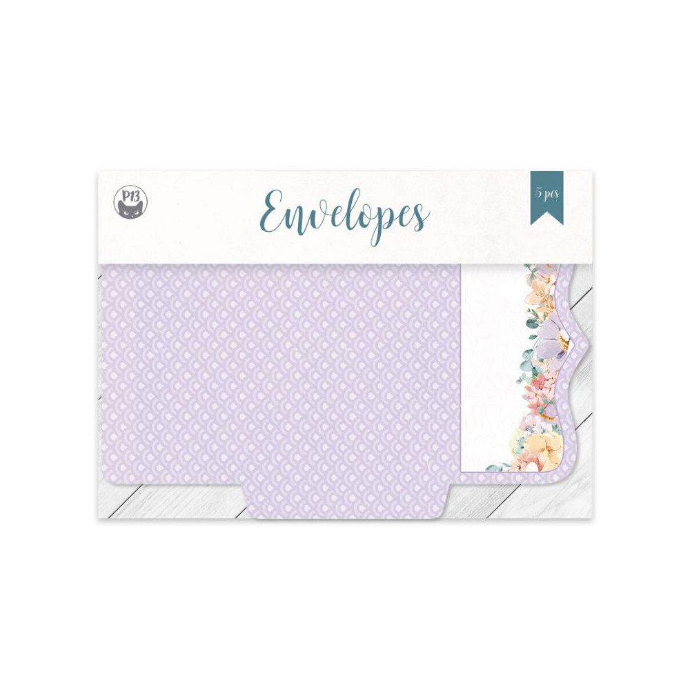 Set of mini envelopes 9 x 12 cm - Piątek Trzynastego - Have Fun, 5 pcs.