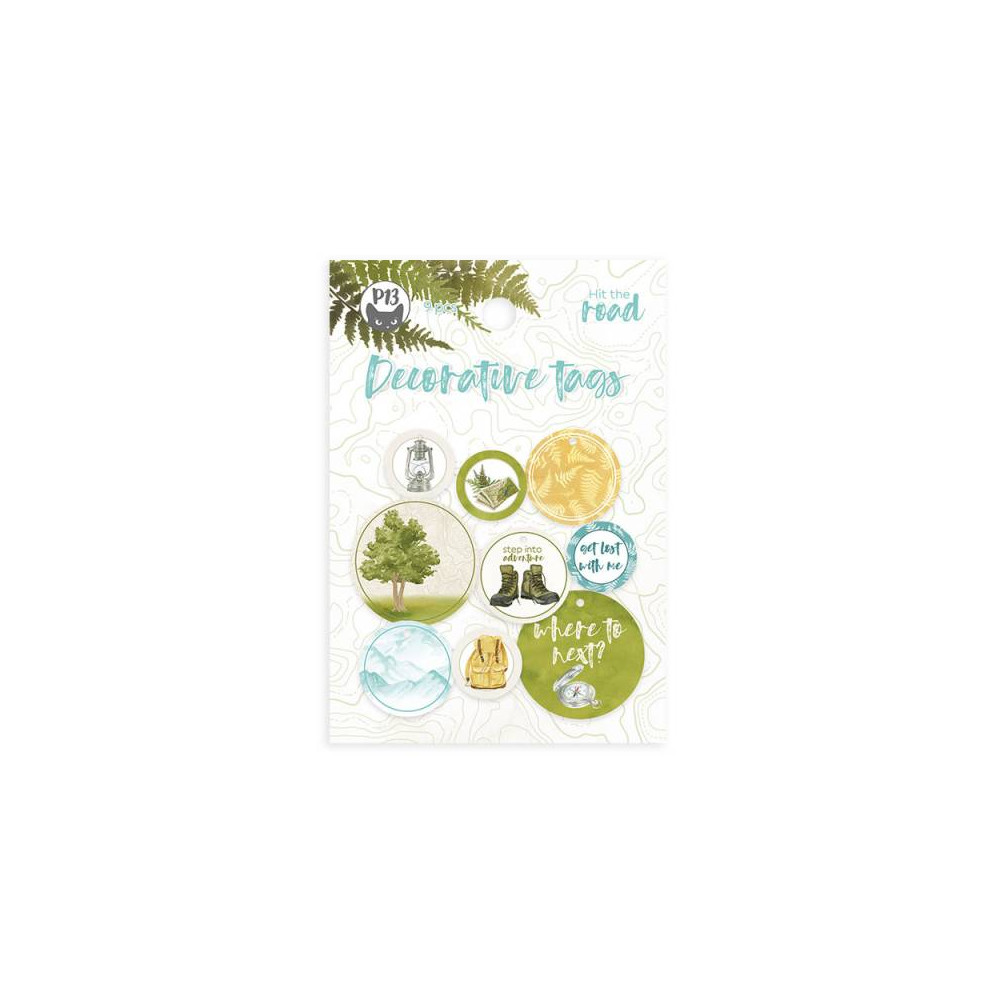 Tags - Piątek Trzynastego - Hit the road 01, 9 pcs.