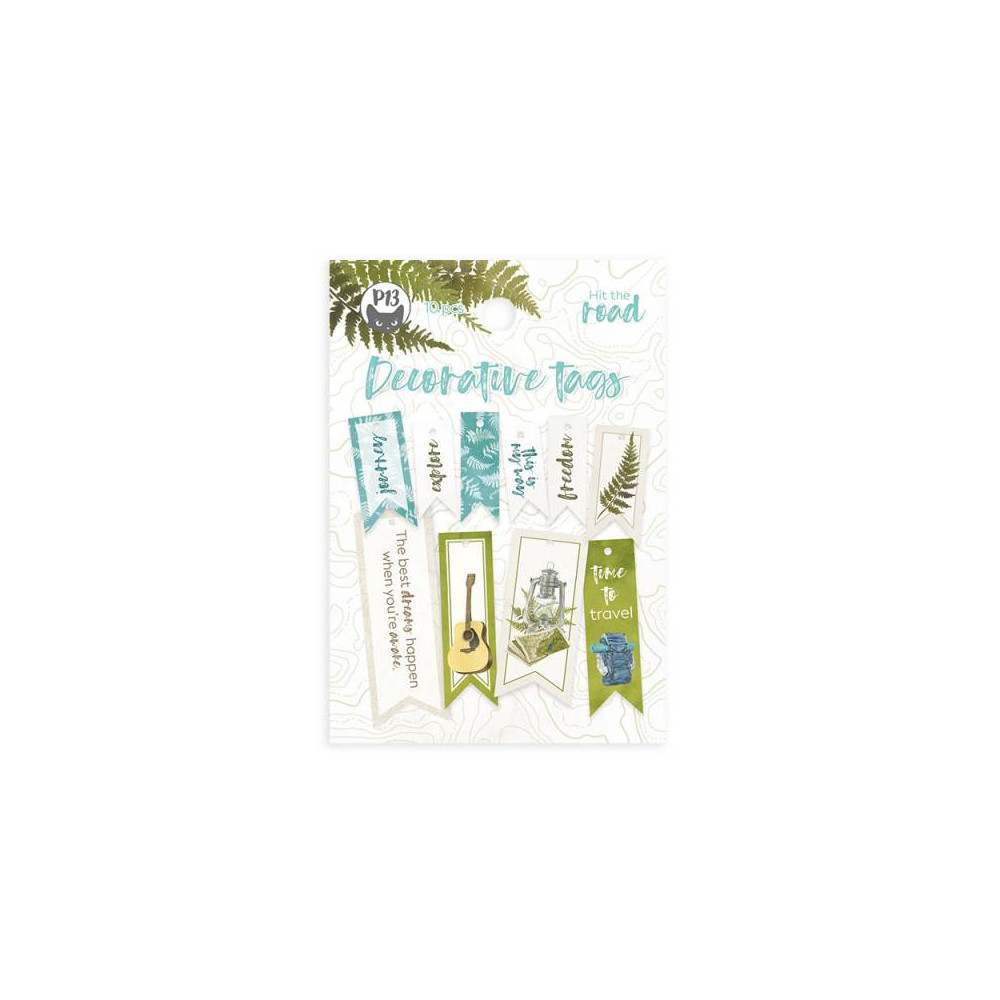 Tags - Piątek Trzynastego - Hit the road 02, 10 pcs.