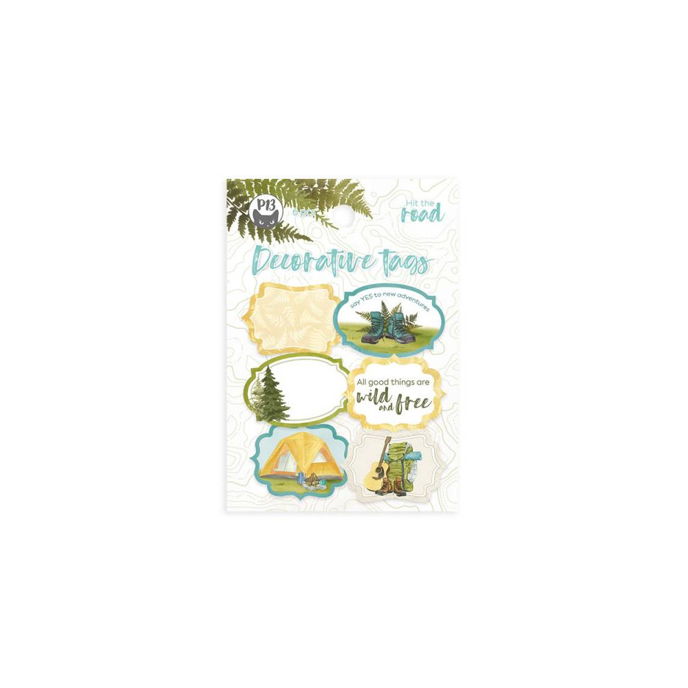 Tags - Piątek Trzynastego - Hit the road 04, 6 pcs.