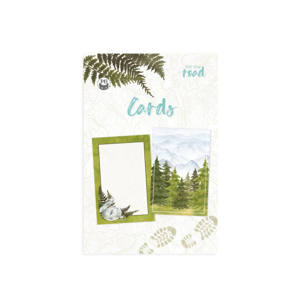 Cards 10 x 15 cm - Piątek Trzynastego - Hit the road, 10 pcs.