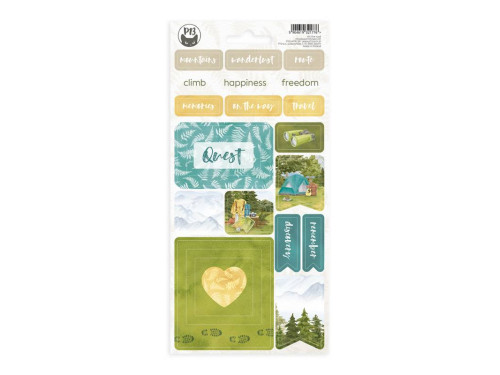 Cardboard stickers - Piątek Trzynastego - Hit the road 01