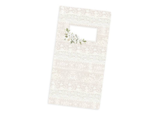 Zeszyt Travel Journal 11 x 21 cm - Piątek Trzynastego - Love and lace