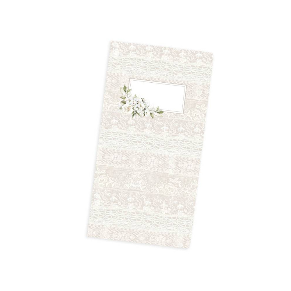 Zeszyt Travel Journal 11 x 21 cm - Piątek Trzynastego - Love and lace