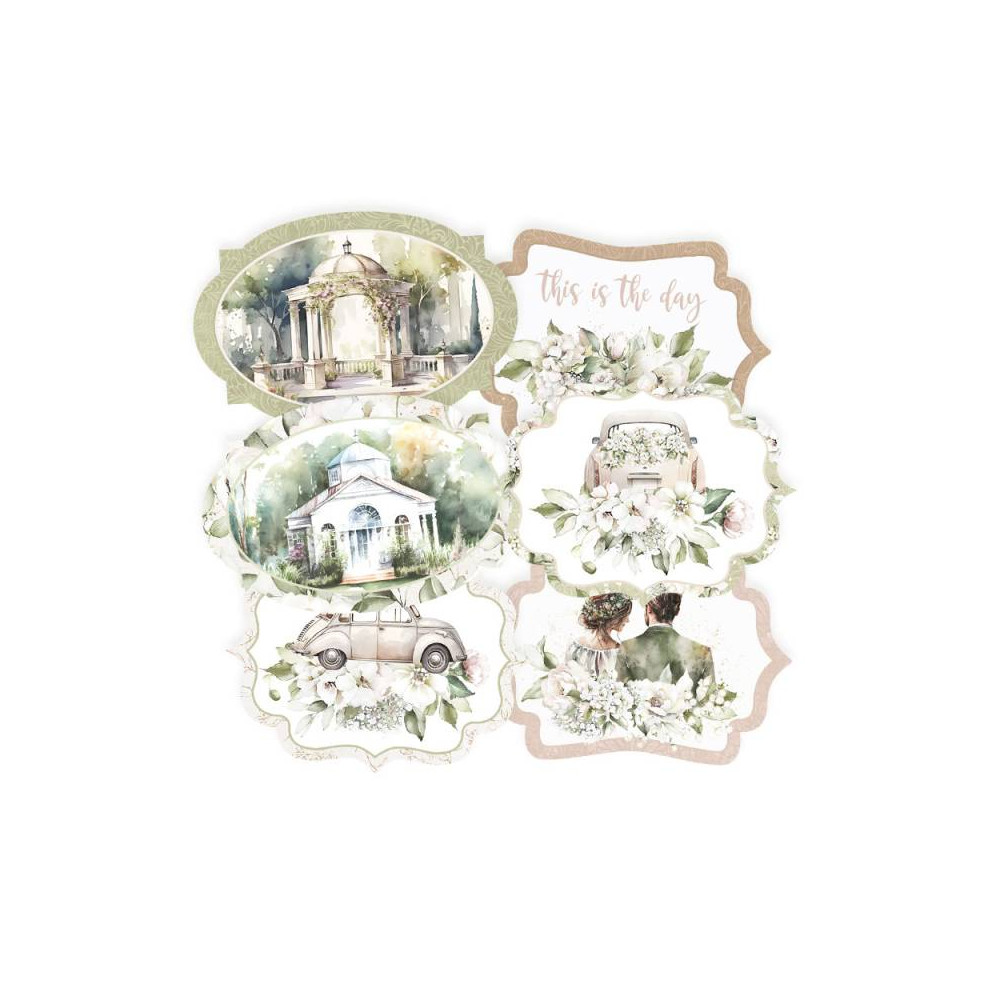 Tags - Piątek Trzynastego - Love and lace 04, 6 pcs.