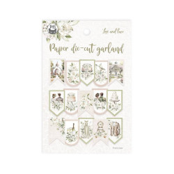 Banerek papierowy - Piątek Trzynastego - Love and lace