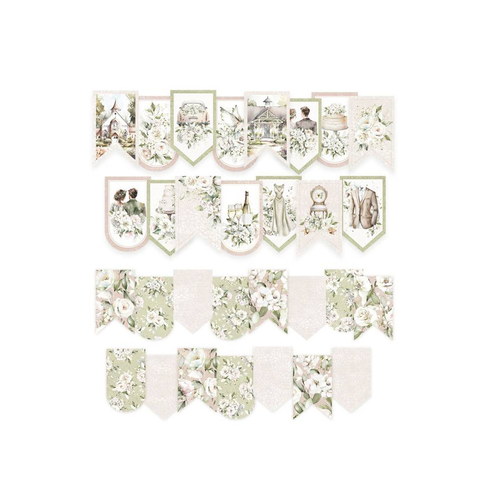 Banerek papierowy - Piątek Trzynastego - Love and lace