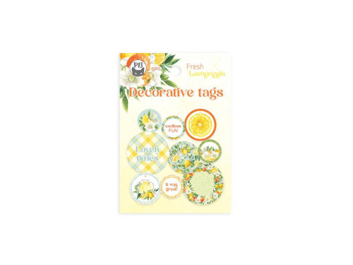 Tags - Piątek Trzynastego - Fresh Lemonade 01, 9 pcs.