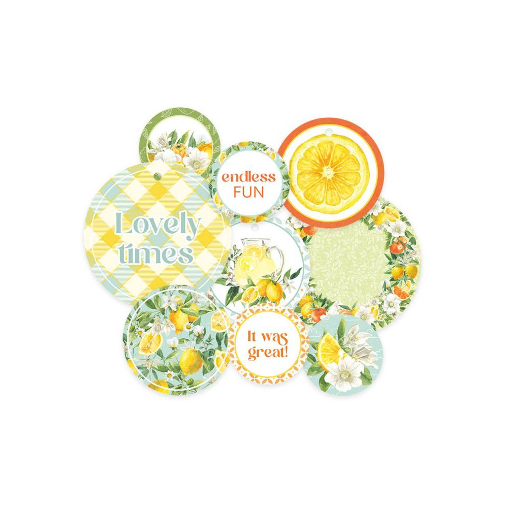 Tags - Piątek Trzynastego - Fresh Lemonade 01, 9 pcs.