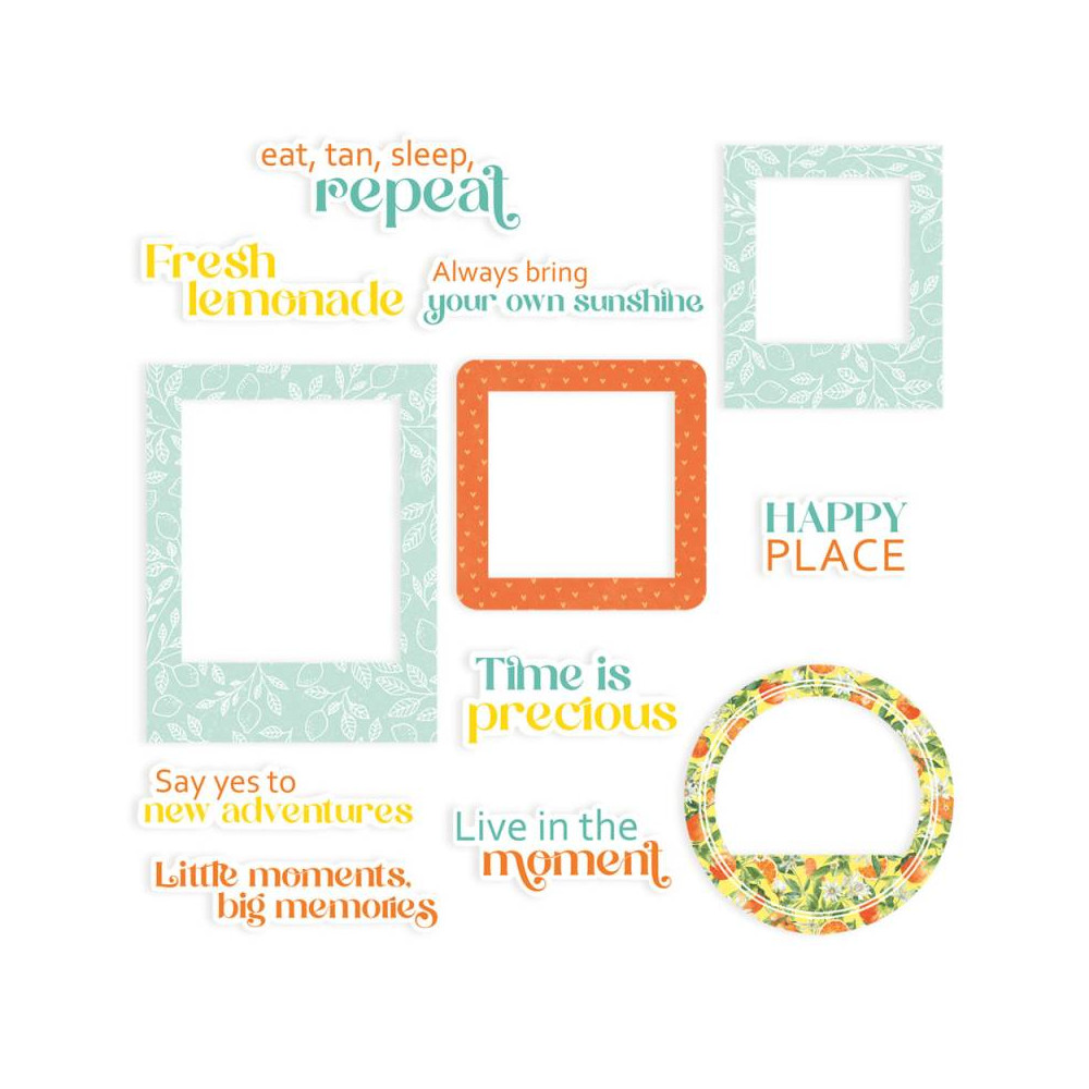 Frames and Words - Piątek Trzynastego - Fresh Lemonade, 12 pcs.