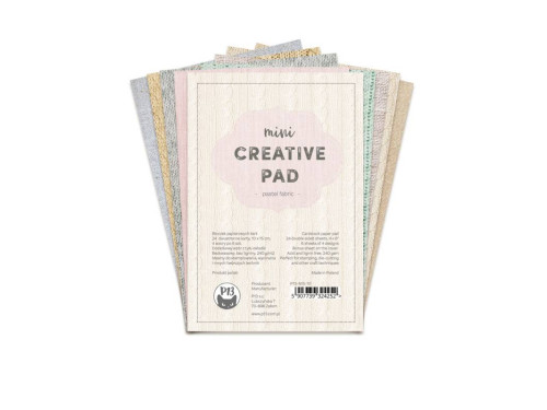 Mini Creative Pad 10 x 15 cm - Piątek Trzynastego - Fabric