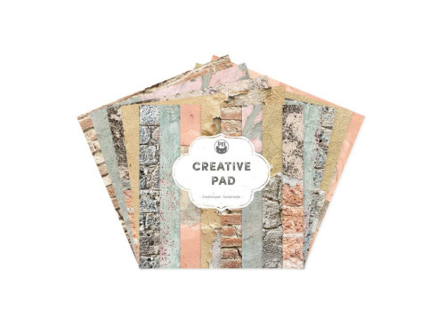 Creative Pad 15,3 x 15,3 cm - Piątek Trzynastego - Pastel Walls