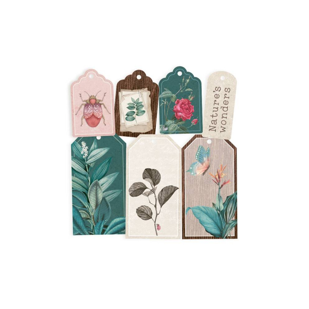 Zestaw tagów - Piątek Trzynastego - Naturalist 03, 7 szt.