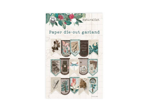 Paper die-cut garland - Piątek Trzynastego - Naturalist