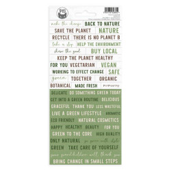 Arkusz naklejek 10,5 x 23 cm - Piątek Trzynastego - There is no Planet B 01