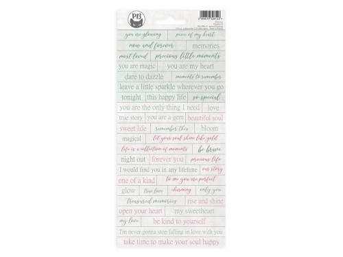 Set of stickers 10,5 x 23 cm - Piątek Trzynastego - Precious 01