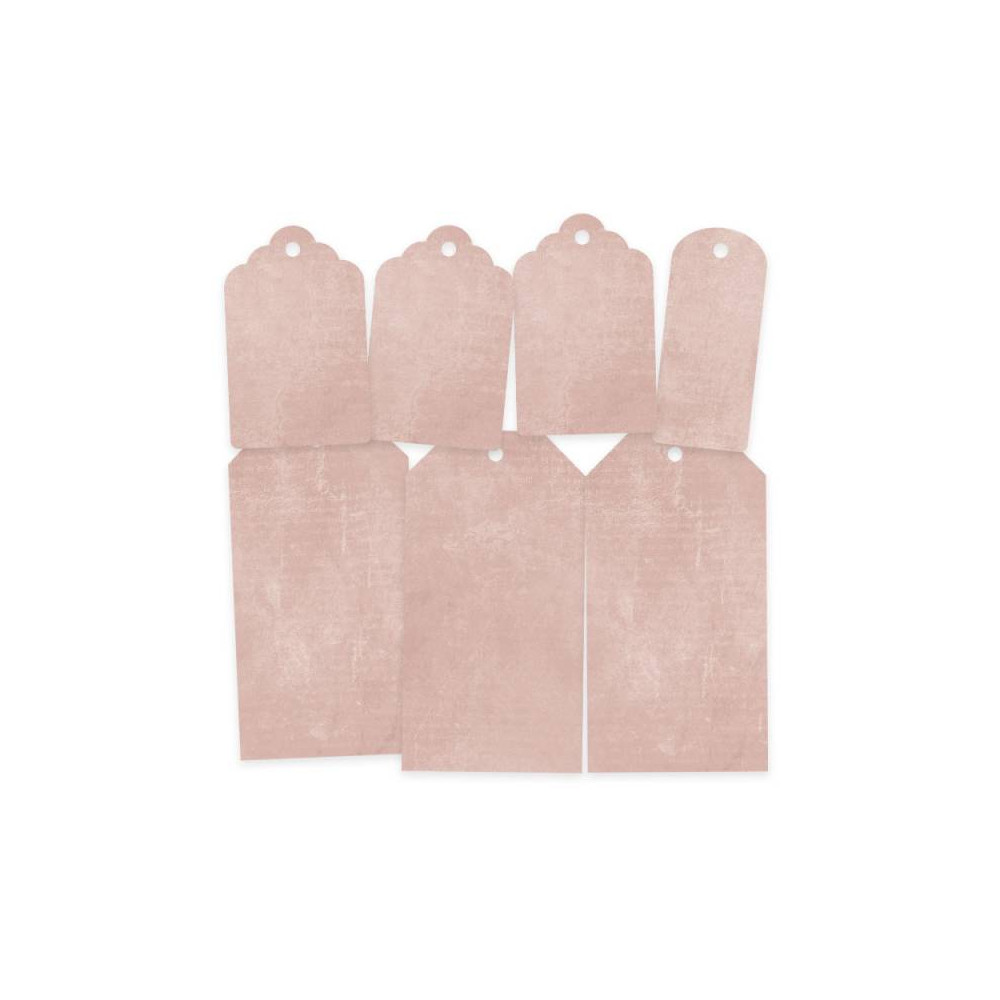 Decorative tags - Piątek Trzynastego - Precious 03, 7 pcs.