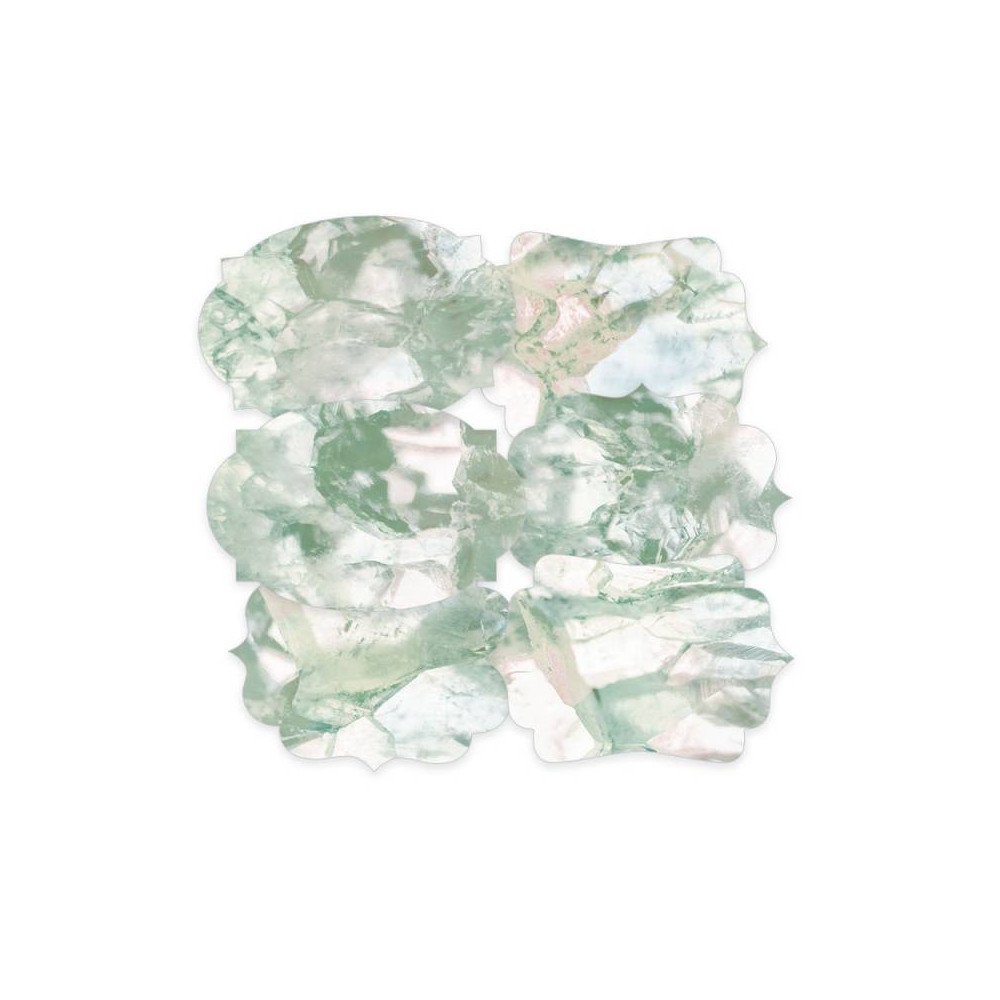 Decorative tags - Piątek Trzynastego - Precious 04, 6 pcs.