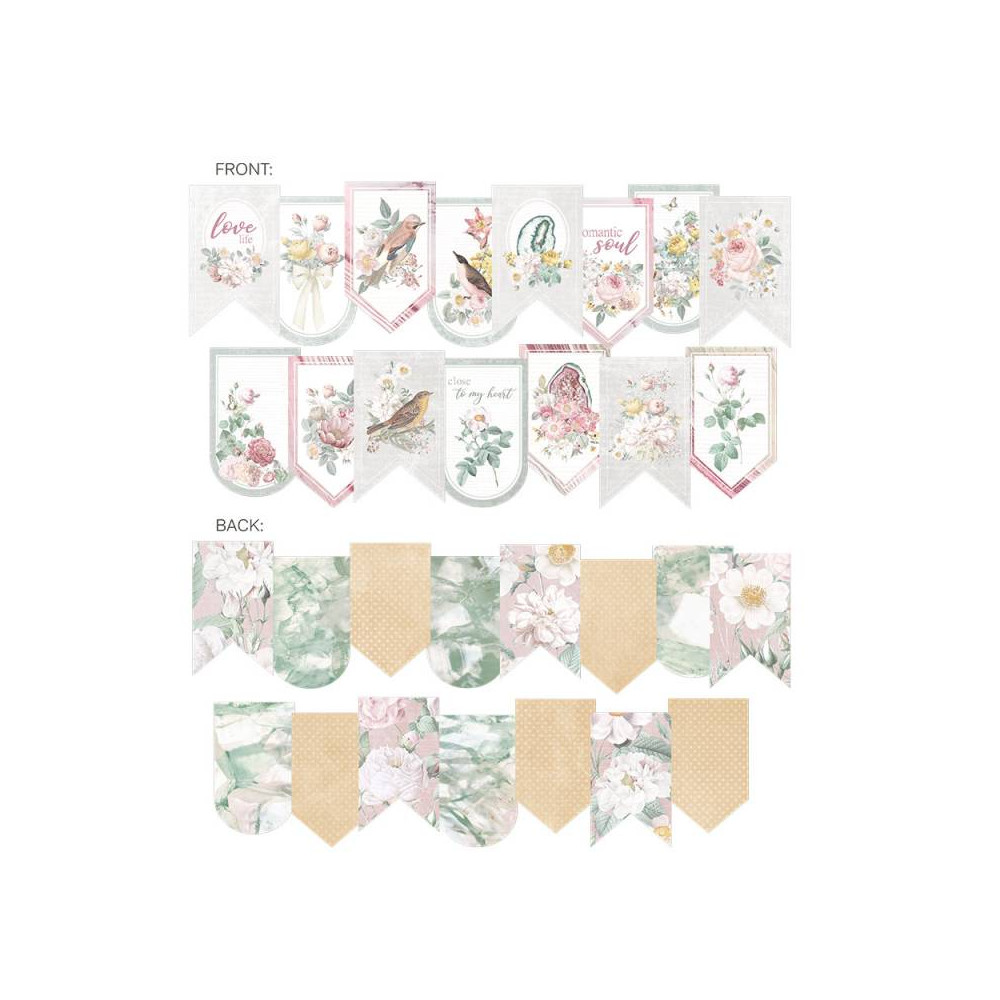 Paper die-cut garland - Piątek Trzynastego - Precious