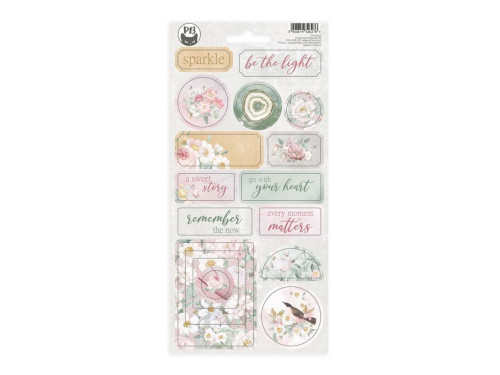 Arkusz naklejek tekturowych - Piątek Trzynastego - Precious 02