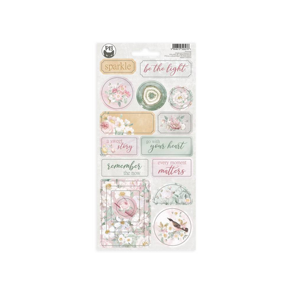 Cardboard stickers - Piątek Trzynastego - Precious 02