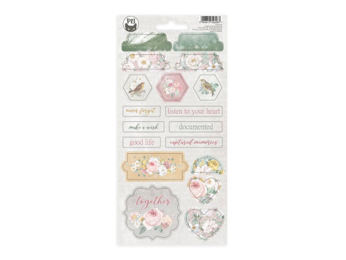 Arkusz naklejek tekturowych - Piątek Trzynastego - Precious 03