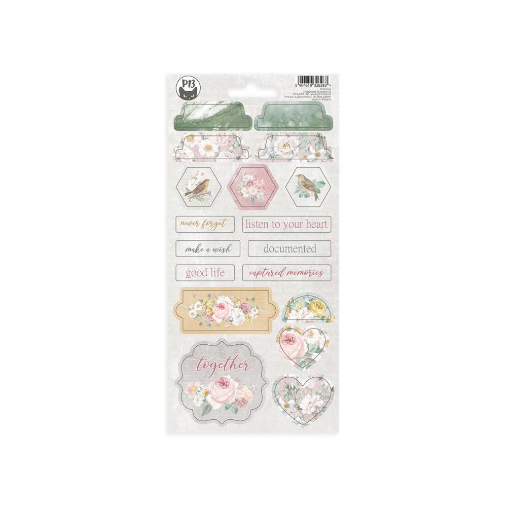 Cardboard stickers - Piątek Trzynastego - Precious 03